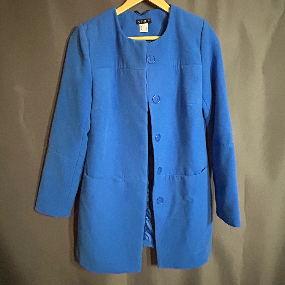 VENUS Women's Vibrant Blue Blazer